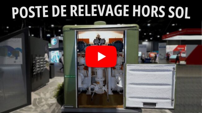 La Minute Hydraulique - Poste de relevage hors sol