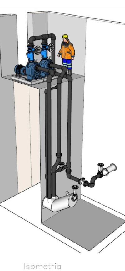 Schéma installation système SCS