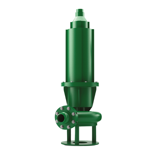 Pompe submersible dilacératrice